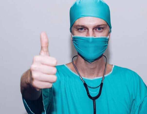 happy doctor