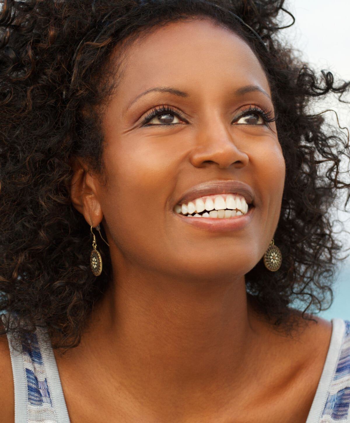 Fort Lauderdale Blepharoplasty model smiling
